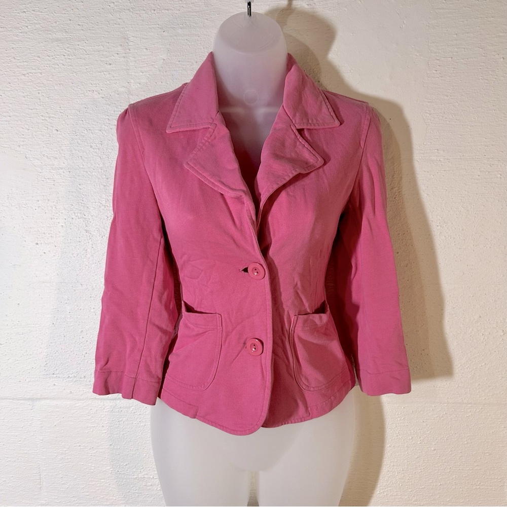 Pink blazer